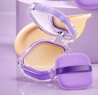 Matte Cream Pressed Powder Compact